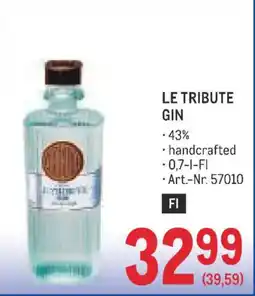 Metro Le Tribute Gin Angebot