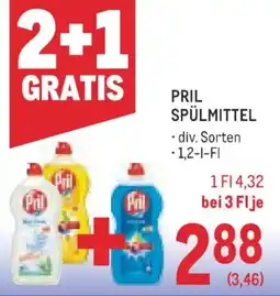 Metro Pril Spülmittel Angebot