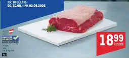 Metro Rinder Beiried Angebot