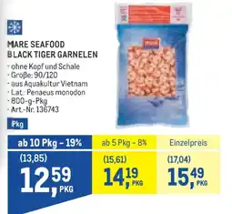 Metro Mare Seafood Black Tiger Garnelen Angebot