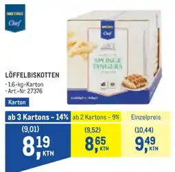 Metro Löffelbiskotten Chef Angebot