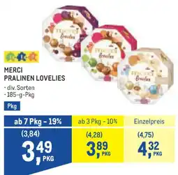 Metro Merci Pralinen Lovelies Angebot