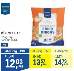 Metro Metro Chef Röstzwiebeln Angebot