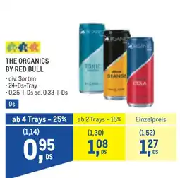 Metro The Organics by Red Bull Angebot