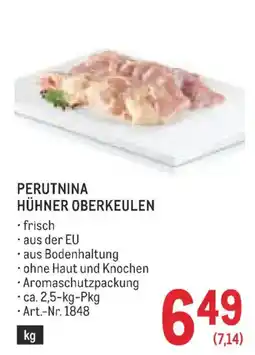 Metro Perutnina Hühner Oberkeulen Angebot