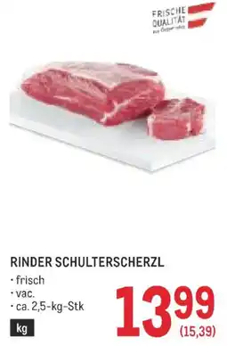 Metro Rinder Schulterscherzl Angebot
