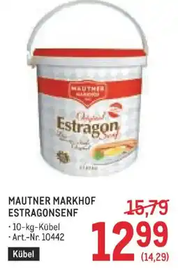 Metro Mautner Markhof Estragonsenf Angebot