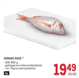 Metro Dorade Rose Angebot
