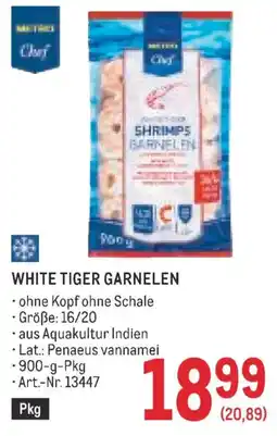 Metro White Tiger Garnelen Angebot