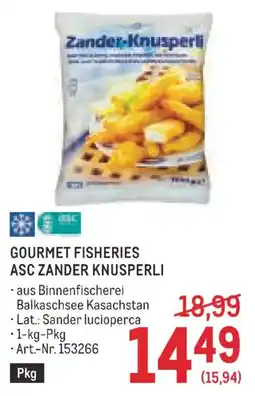 Metro Gourmet Fisheries ASC Zander Knusperli Angebot