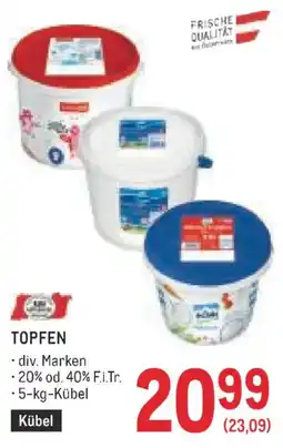 Metro Topfen Angebot