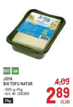 Metro JOYA BIO TOFU NATUR Angebot