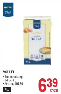 Metro Chef VOLLEI Angebot