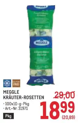 Metro Meggles Kräuter-Rosetten Angebot