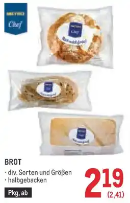 Metro Chef Brot Angebot