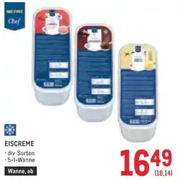 Metro METRO Chef Eiscrème Angebot