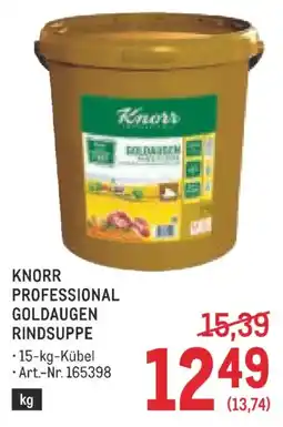 Metro Knorr Professional Goldaugen Rindsuppe Angebot