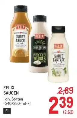 Metro Felix Saucen Angebot