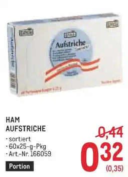 Metro Ham Aufstriche Angebot