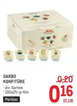 Metro Darbo Konfitüre Angebot