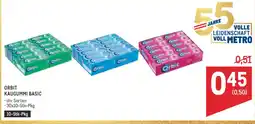 Metro Orbit Kaugummi Basic Angebot