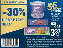 Metro Milka Ganze Haselnusse Angebot