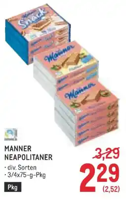 Metro Manner Neapolitaner Angebot