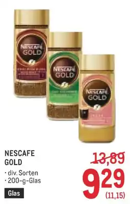Metro Nescafe Gold Angebot