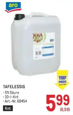 Metro aro Tafelessig Angebot