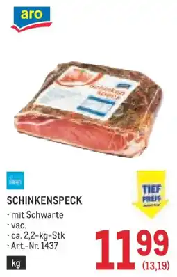 Metro aro Schinkenspeck Angebot