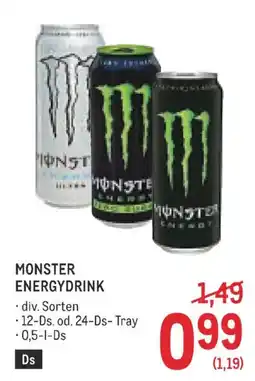 Metro Monster Energydrink Angebot