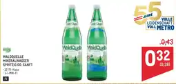 Metro Waldquelle Mineralwasser Spritzig od. Sanft Angebot