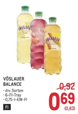 Metro Vöslauer Balance Angebot