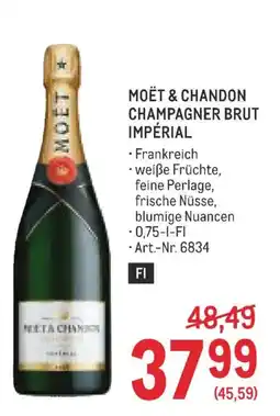 Metro Moët & Chandon Champagner Brut Impérial Angebot