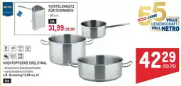 Metro Kochtopfserie Edelstahl Angebot