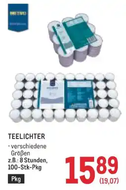 Metro Teelichter Angebot