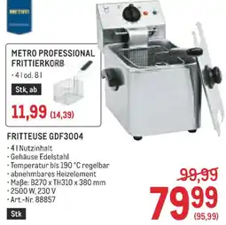Metro Metro Professional Frittierkorb Angebot