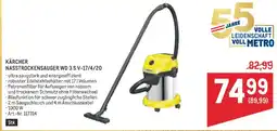Metro Kärcher Nass-Trockensauger WD 3 S V-17/4/20 Angebot