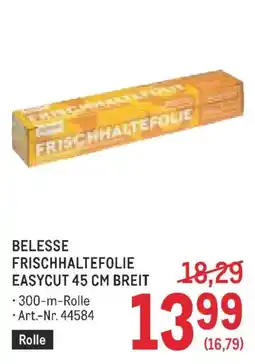 Metro Belesse Frischhaltefolie Angebot