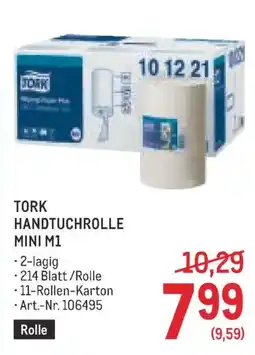 Metro Tork Handtuchrolle Mini M1 Angebot