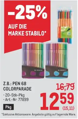Metro Stabilo Colorparade Angebot
