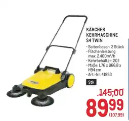 Metro Kärcher Kehrmaschine S4 Twin Angebot