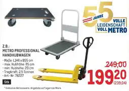 Metro Metro Professional Handhubwagen Angebot
