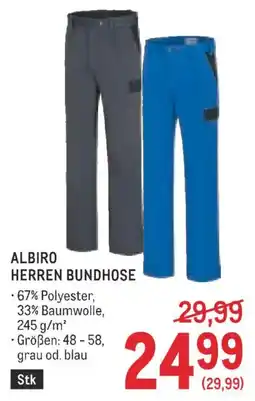 Metro Albiro Herren Bundhose Angebot