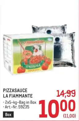 Metro Pizza Sauce La Fiammante Angebot