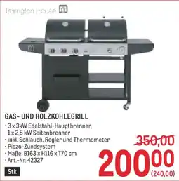 Metro Tarrington House Gas- und Holzkohlegrill Angebot
