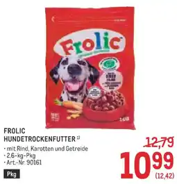 Metro Frolic Hundetrockenfutter Angebot