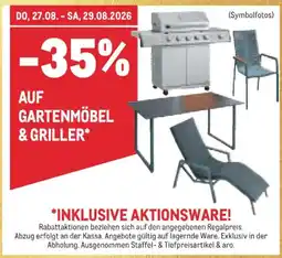 Metro Gartenmöbel & Griller Angebot