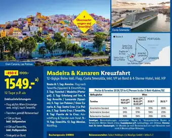 Madeira & Kanaren Kreuzfahrt