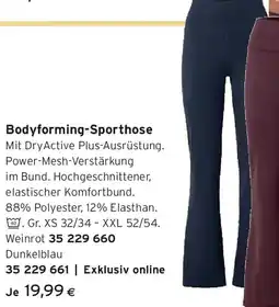 Tchibo Eduscho Bodyforming-Sporthose Angebot